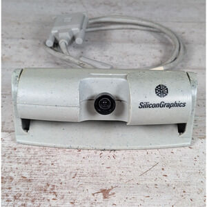 Vintage Silicon Graphics Web Camera Gray CMNB006C P/N 031-8737-xxx PARTS/REPAIR